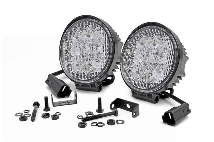 70804 4-inch LED Round Lights (Pair)