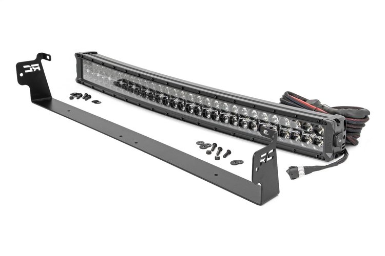 70882 Subaru 30in LED Bumper Kit w/Black Series White DRL (15-19 Outback)