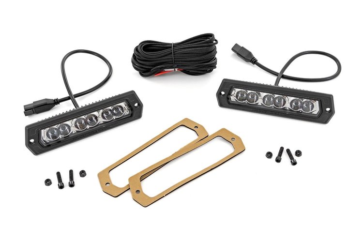 6" CHROME LED LIGHTS
