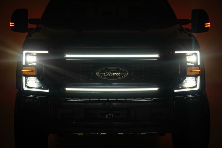 70990 LED Light Kit, Grille Mount, 30 in. DRL, Ford F-250/F-350 Super Duty (2017-2022)