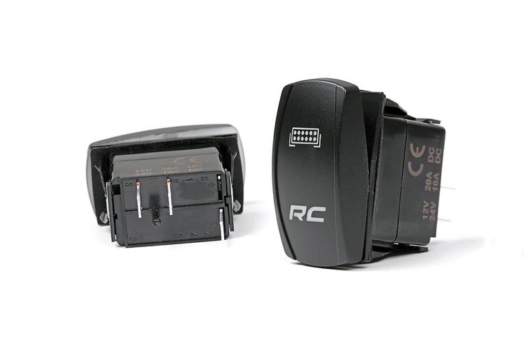 709SW Single (1) LED Backlit Rocker Switch