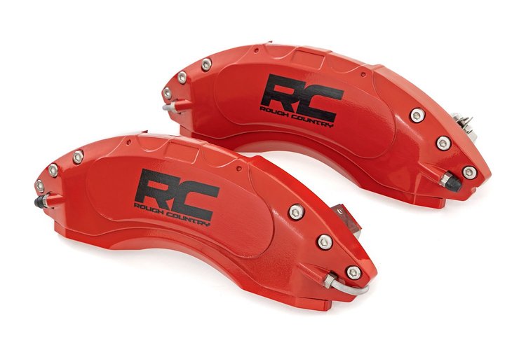 71146A Caliper Cover, Red, Toyota Tacoma 2WD/4WD (2005-2023)