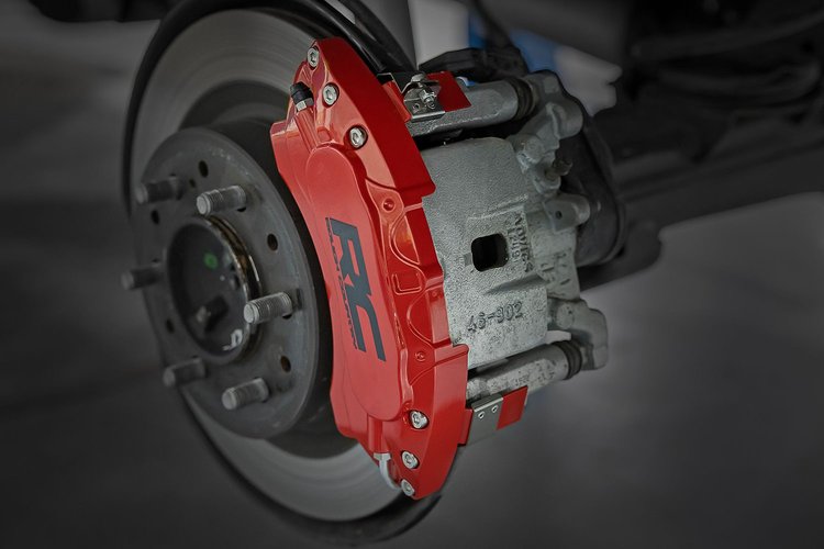 71152 Brake Caliper Covers; Red;