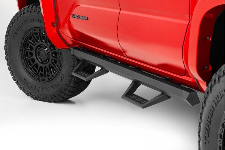 73003 SR2 Adjustable Aluminum Steps Fits Select Toyota Tacoma 2WD/4WD Double Cab