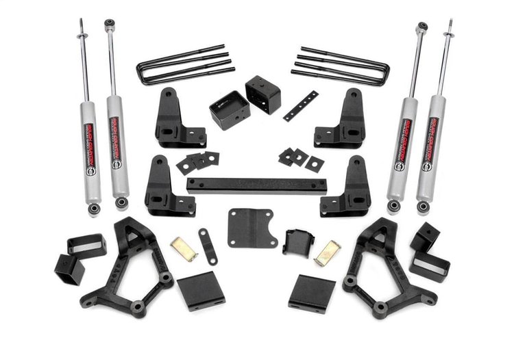 734.2 Suspension Lift Kit w/Shocks; 4-5 in. Lift;