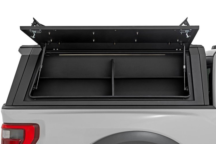 BED CAP SHELF STORAGE BIN