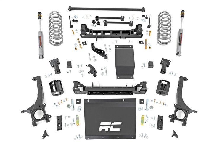 73830 Suspension Lift Kit w/N3; 6 in. Lift; Pair Premium N3 Shocks;