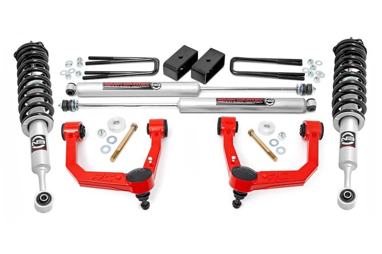 74231RED 3.5 in. Lift Kit, UCA, N3 Struts, Toyota Tacoma 4WD (2005-2023)