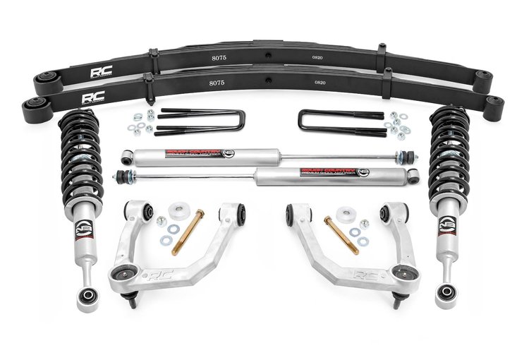74232 3.5in Toyota Bolt-On Lift w/N3 Struts and Rear Leaf Springs (05-21 Tacoma)
