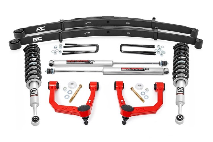 74232RED 3.5 in. Lift Kit, UCA, N3 Struts, Toyota Tacoma 4WD (2005-2023)