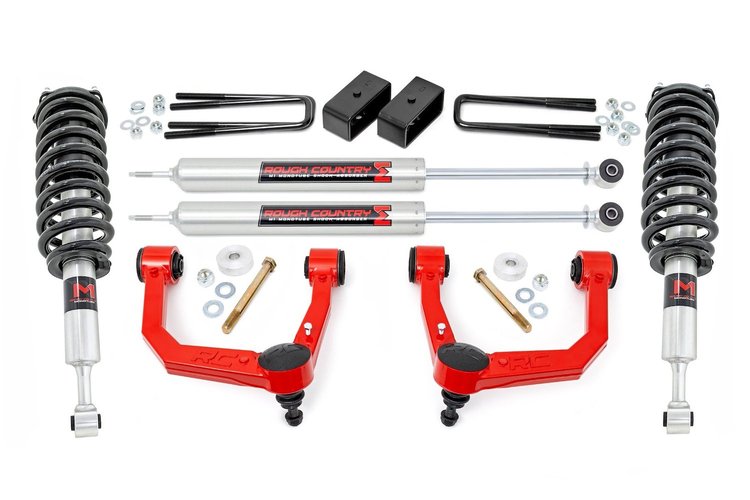 74240RED 3.5 in. Lift Kit, UCA, M1 Struts, Toyota Tacoma 4WD (2005-2023)