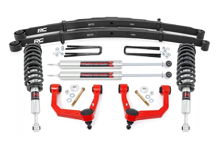 74241RED 3.5 in. Lift Kit, UCA, M1 Struts, Toyota Tacoma 4WD (2005-2023)