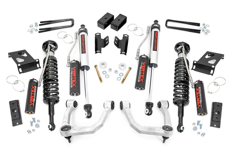 74250 3.5in Toyota Bolt-On Lift w/Vertex Coilovers and Vertex Shocks (05-21 Tacoma)