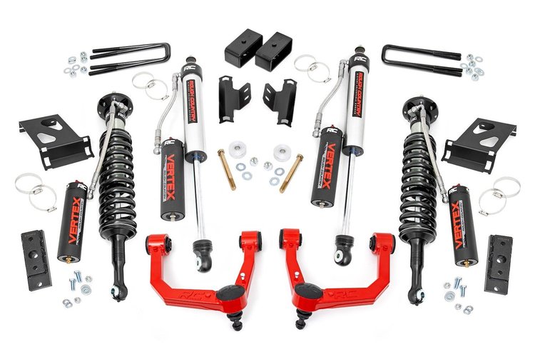 74250RED 3.5 in. Lift Kit, UCA, Vertex, Toyota Tacoma 4WD (2005-2023)