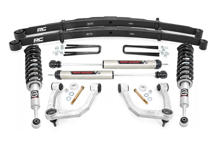 74272 3.5in Toyota Bolt-On Lift w/N3 Struts and V2 Shocks w/Rear Leaf Springs