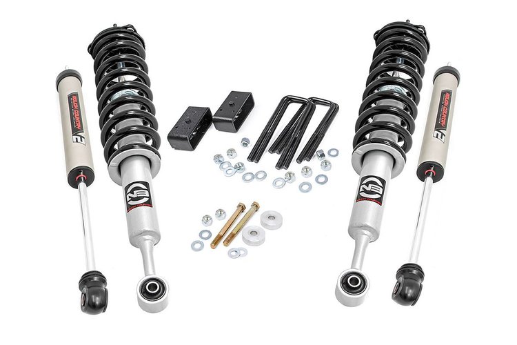 74571 3in Toyota Suspension Lift Kit, Lifted N3 Struts and V2 Shocks (05-20 Tacoma)