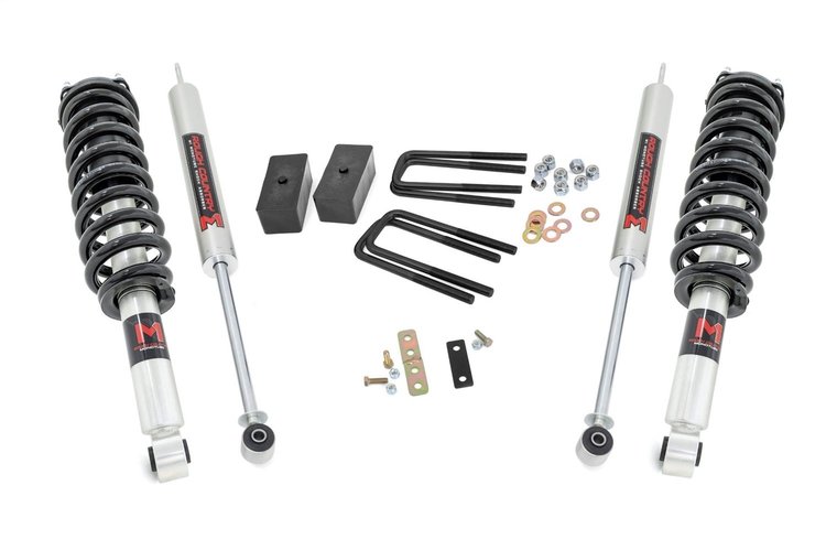 75040 Suspension Lift Kit w/Shocks; 2.5 in. Lift; M1 Struts; w/M1 Rear Shocks;