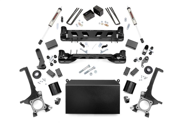 75470 6in Toyota Suspension Lift Kit w/ V2 Shocks (07-15 Tundra)