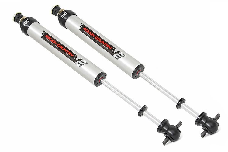 760742_E Jeep Wrangler TJ/Cherokee XJ V2 Front Shocks (Pair); 1-3in