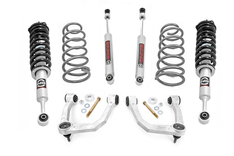 76632 3 in. Lift Kit, Upper Control Arms, RR Coils, N3 Struts, Fits Select Toyota 4Runner