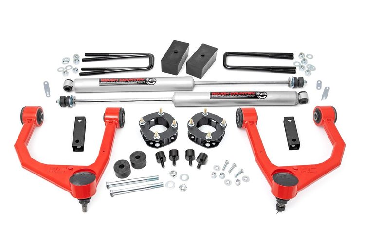 76830RED 3.5 in. Lift Kit, Toyota Tundra 2WD/4WD (2007-2021)