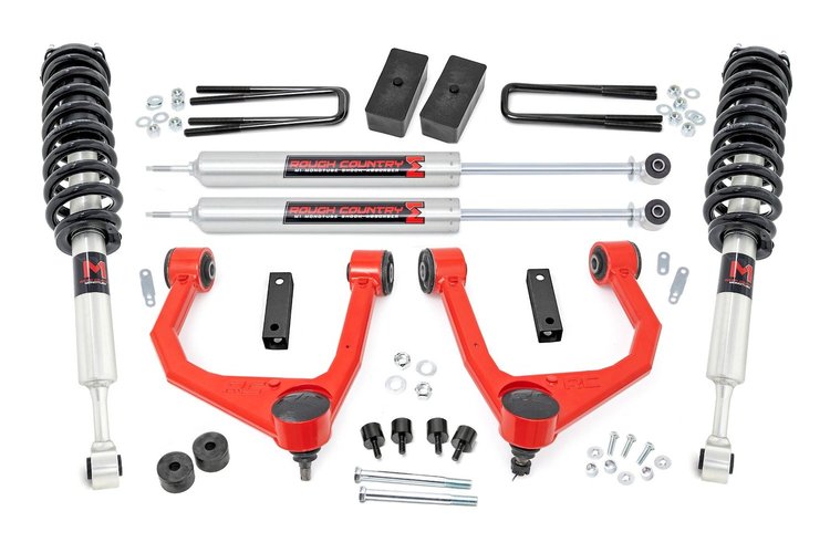 76840RED 3.5 in. Lift Kit, M1 Struts/M1, Toyota Tundra 2WD/4WD (2007-2021)