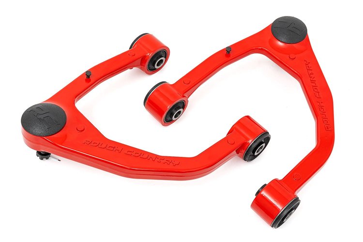 76901RED Red Forged Upper Control Arms, OE Upgrade, Toyota Tundra 2WD/4WD (07-21)