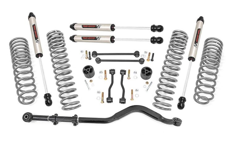 78970 3.5 in. Lift Kit Fits Select Jeep Gladiator JT 4WD, V2 Springs