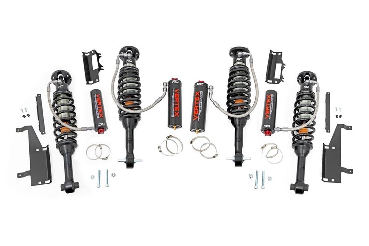 791043 Suspension Lift Kit w/Shocks; 2 in. Lift; Incl. Vertex Coilovers; w/Vertex Shocks;