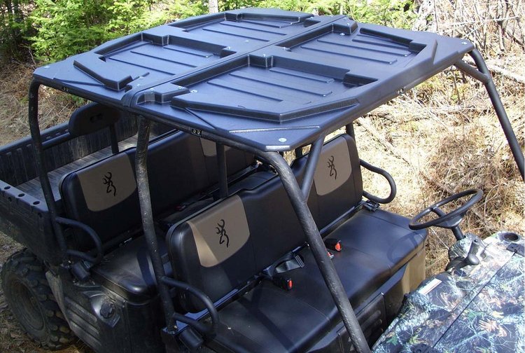 79305204 Molded UTV Roof w/ Cargo Tray (05-20 Mule / 05-09 Ranger Crew)