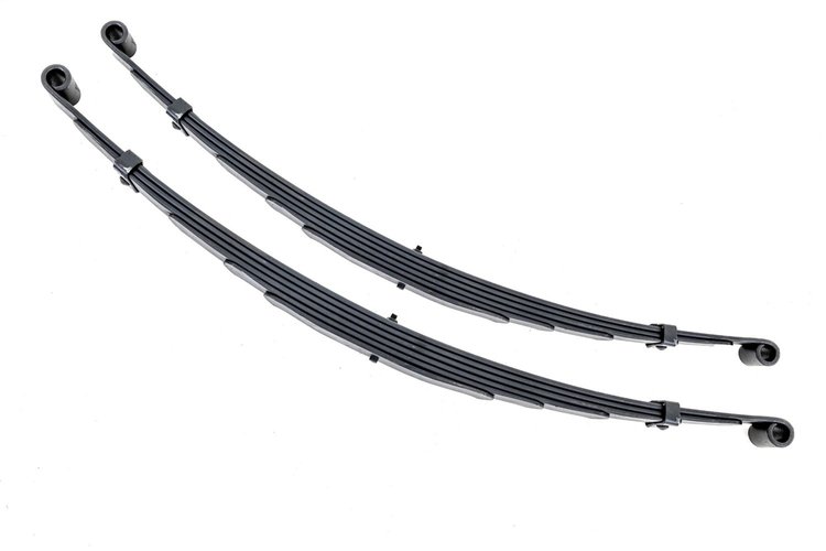 8003KIT Front Leaf Springs, 4" Lift, Pair, Dodge W200 Truck 4WD (1970-1980)