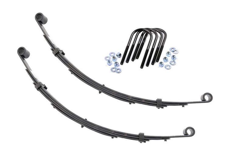 8004KIT Front Leaf Springs, 3" Lift, Pair, Jeep Grand Wagoneer/J10 Truck/J20 Truck/Wagoneer 4WD