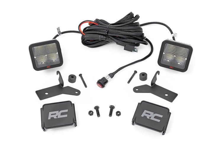 80052 Spectrum LED Light Bar; Hinge Mount; 2 in.; Pair;