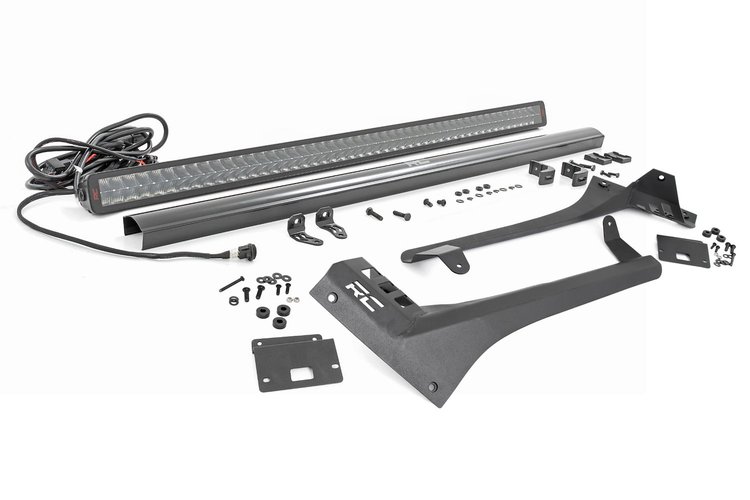 80069 Spectrum LED Light Bar; Upper; Windshield Mount; w/50 in. Dual Row;
