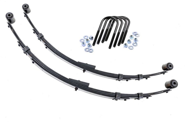 8011KIT Rear Leaf Springs, 4" Lift, Pair, Jeep Wrangler YJ 4WD (87-95)