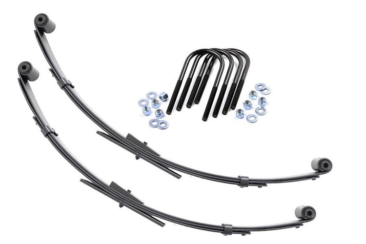 8012KIT Rear Leaf Springs, 2.5" Lift, Pair, Jeep Wrangler YJ 4WD (87-95)