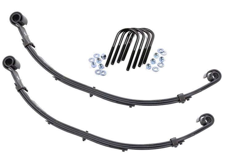 8020KIT Rear Leaf Springs, 4" Lift, Pair, Jeep CJ 5 4WD (1976-1983)