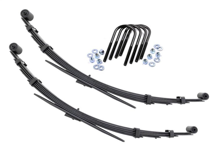 8023KIT Rear Leaf Springs, 3" Lift, Pair, Jeep Grand Wagoneer/J10 Truck/J20 Truck/Wagoneer 4WD