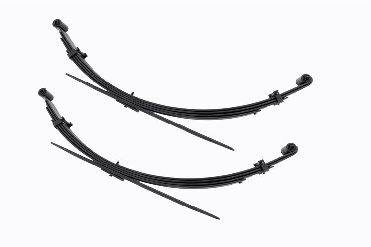 8033KIT Rear Leaf Springs, 4" Lift, Pair, Ford Bronco (78-79)/F-250 (77-79)