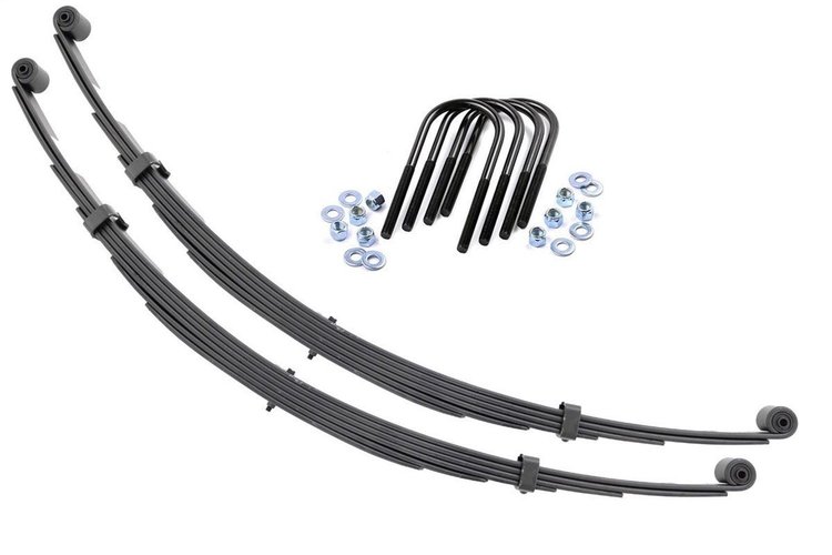 8040KIT Rear Leaf Springs, 2.5" Lift, Pair, International Scout II (71-80)