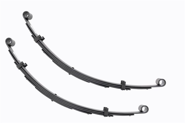 8041KIT Front Leaf Springs, 4" Lift, Pair, Toyota Land Cruiser FJ40 (64-80)