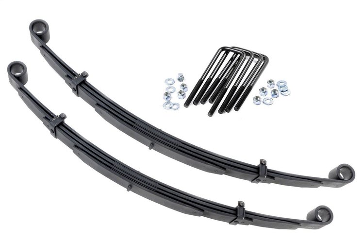 8044KIT Front Leaf Springs, 4" Lift, Pair, Ford F-250 4WD (1980-1997)