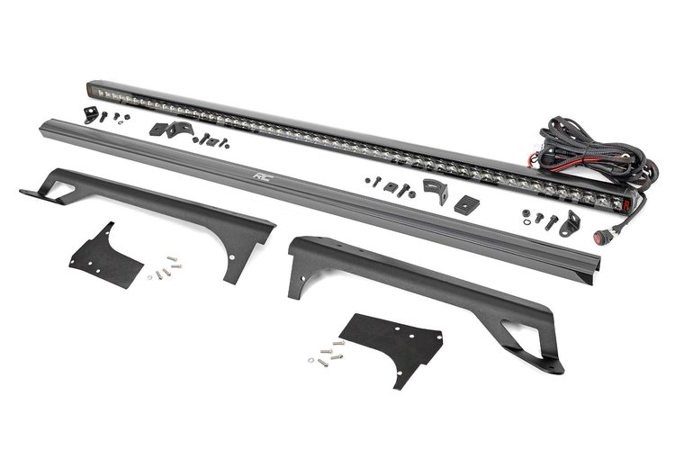80588 Spectrum LED Light Bar; Windshield Mount; 50 in. Single Row;