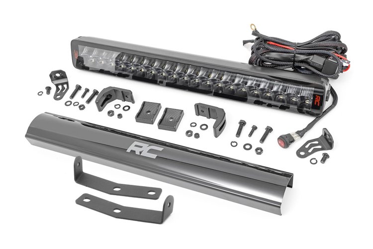 80645 Spectrum LED Light Bar; Bumper Mount; 20 in. Dual Row;