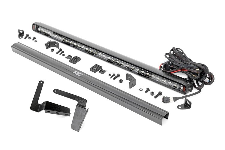 80657 Spectrum LED Light Bar; Bumper Mount; 30 in. Single Row;