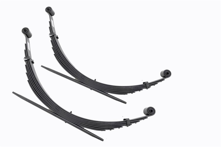 8072KIT Rear Leaf Springs, 8" Lift, Pair, Ford Super Duty 4WD (99-07)