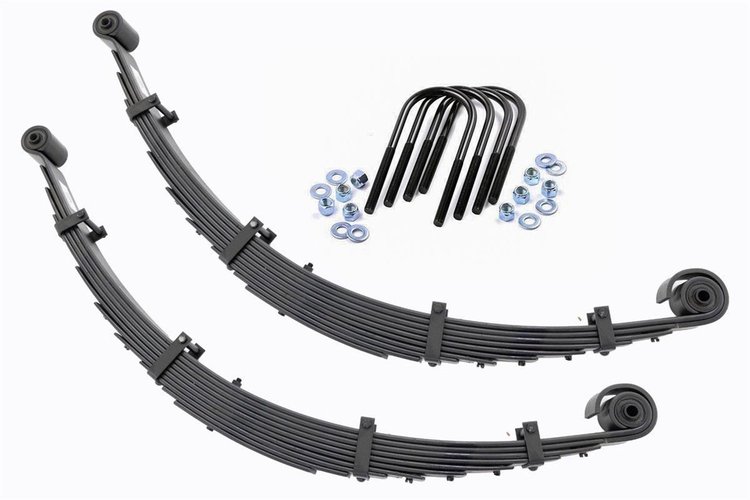 8073KIT Front Leaf Springs |8" Lift, Pair, Ford Super Duty 4WD (99-04)