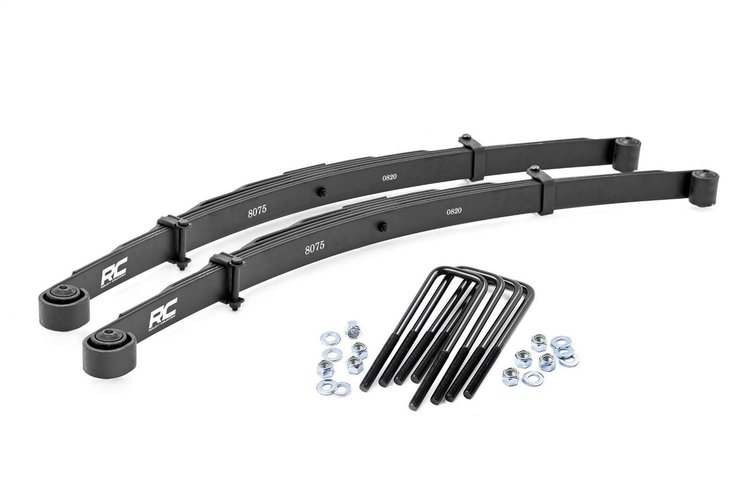 8075KIT Rear Leaf Springs, 3.5" Lift, Pair, Fits Select Toyota Tacoma 2WD/4WD