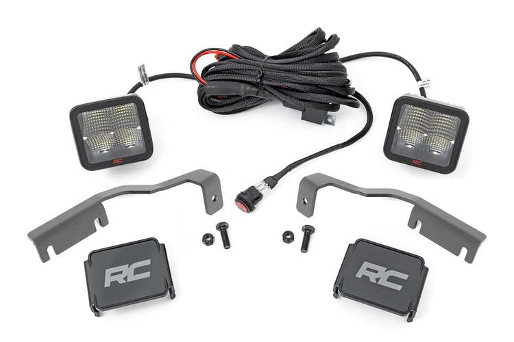 81064 Spectrum LED Light Bar; Ditch Mount; 2 in.; Pair; Spot;