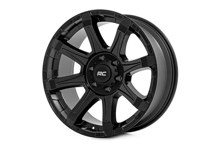 81202412 81-Series One-Piece Wheel [Size: 20" x 10"] Semi Gloss Black